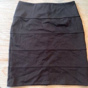 Trouble Black Skirt